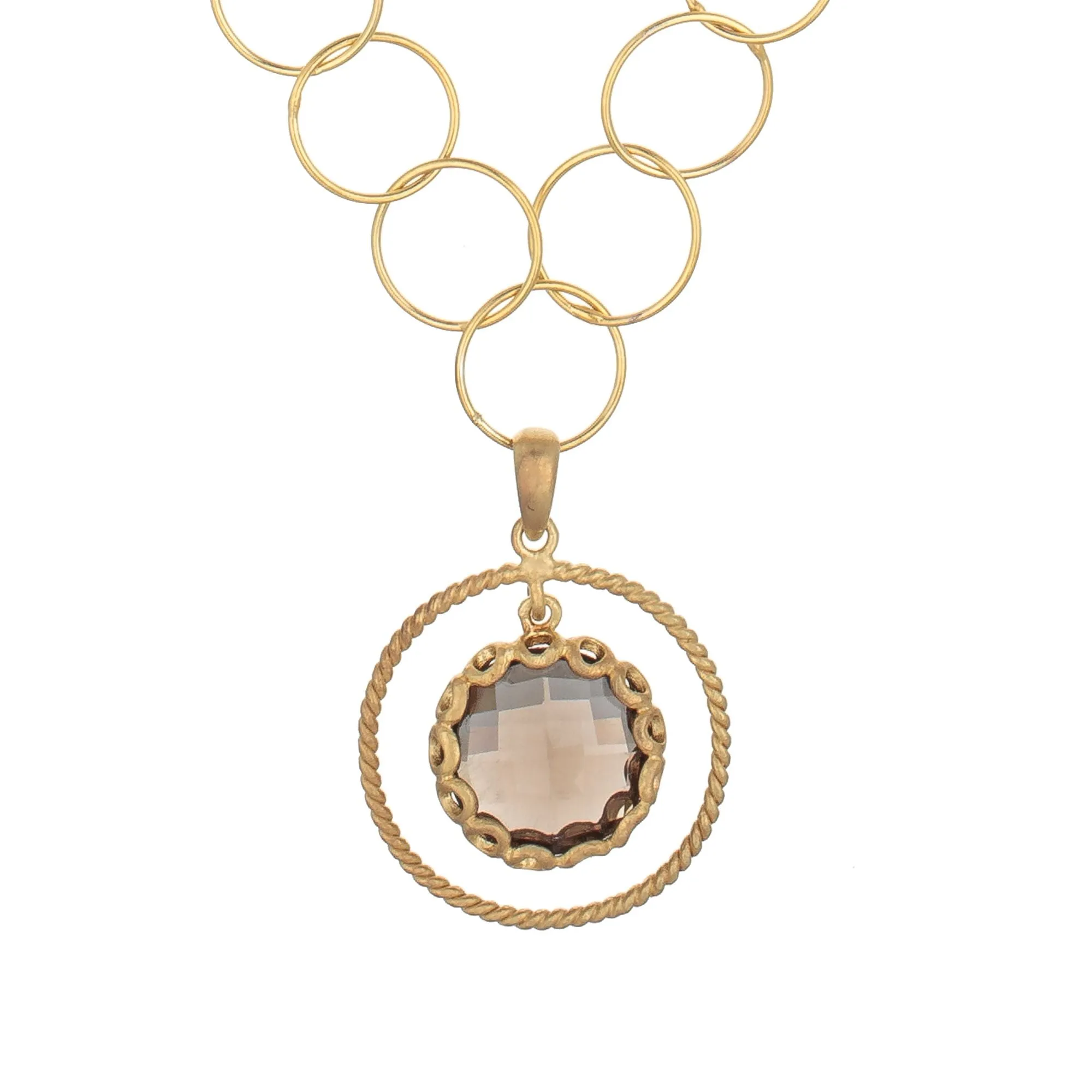Fabienne Quartz Pendant Necklace