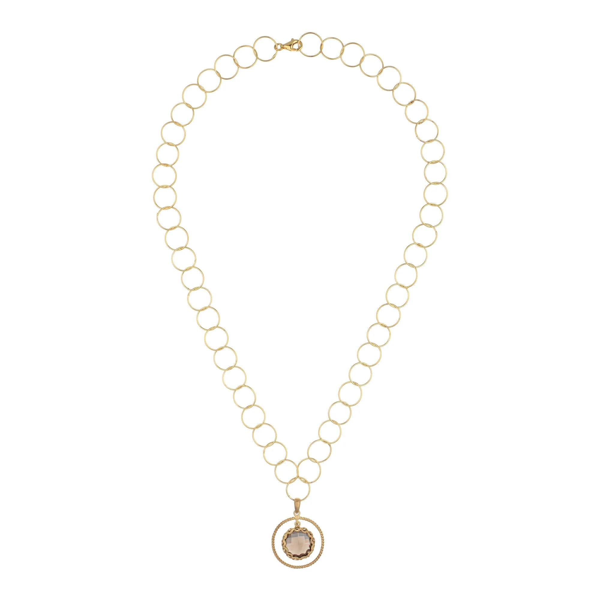 Fabienne Quartz Pendant Necklace