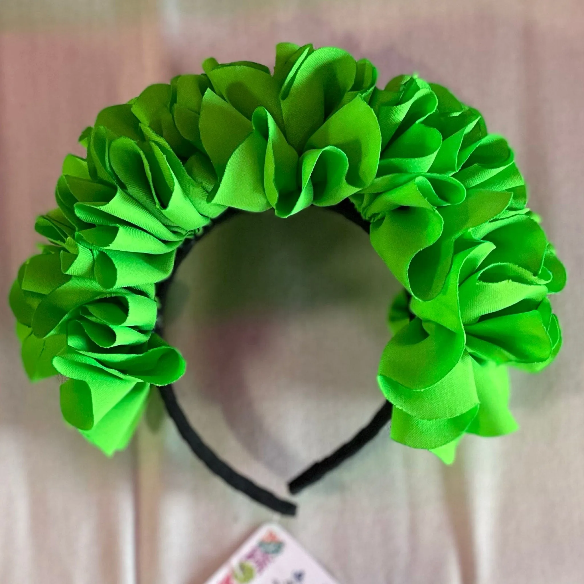 Floral Ribbon Headband - Adult