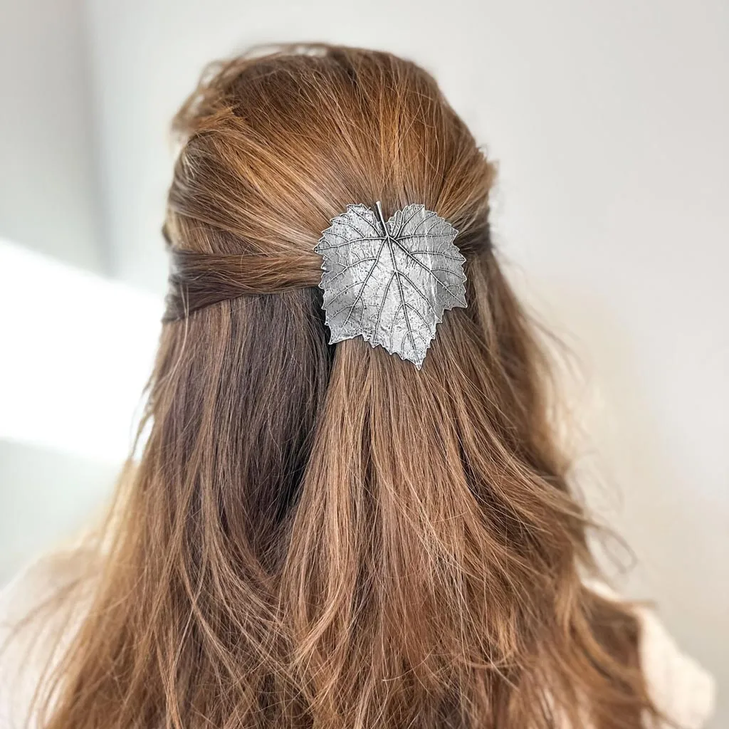 Grape Leaf Barrette