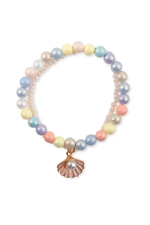 Great Pretenders - Boutique Pastel Shell Bracelet