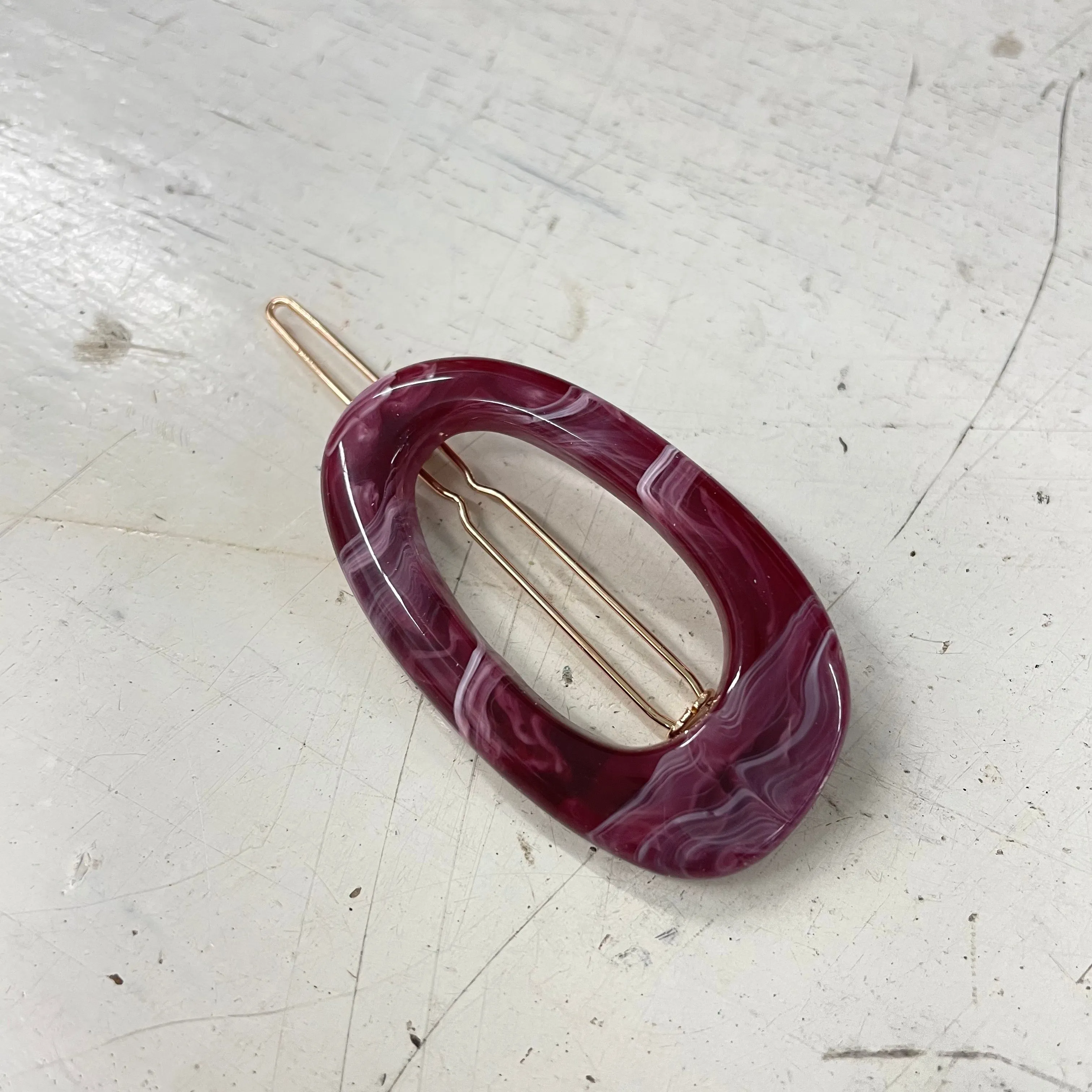 Groovy Snap-Back Barrette