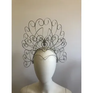 Headdress Wire Frame - Curves and Swirls