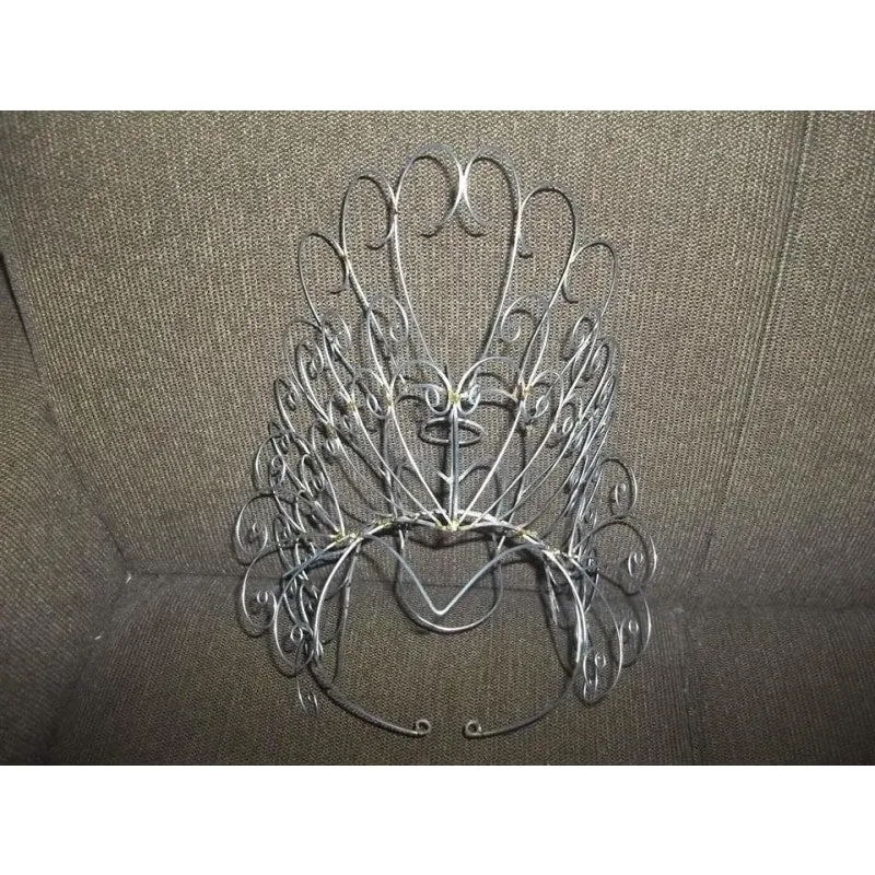 Headdress Wire Frame - Curves and Swirls