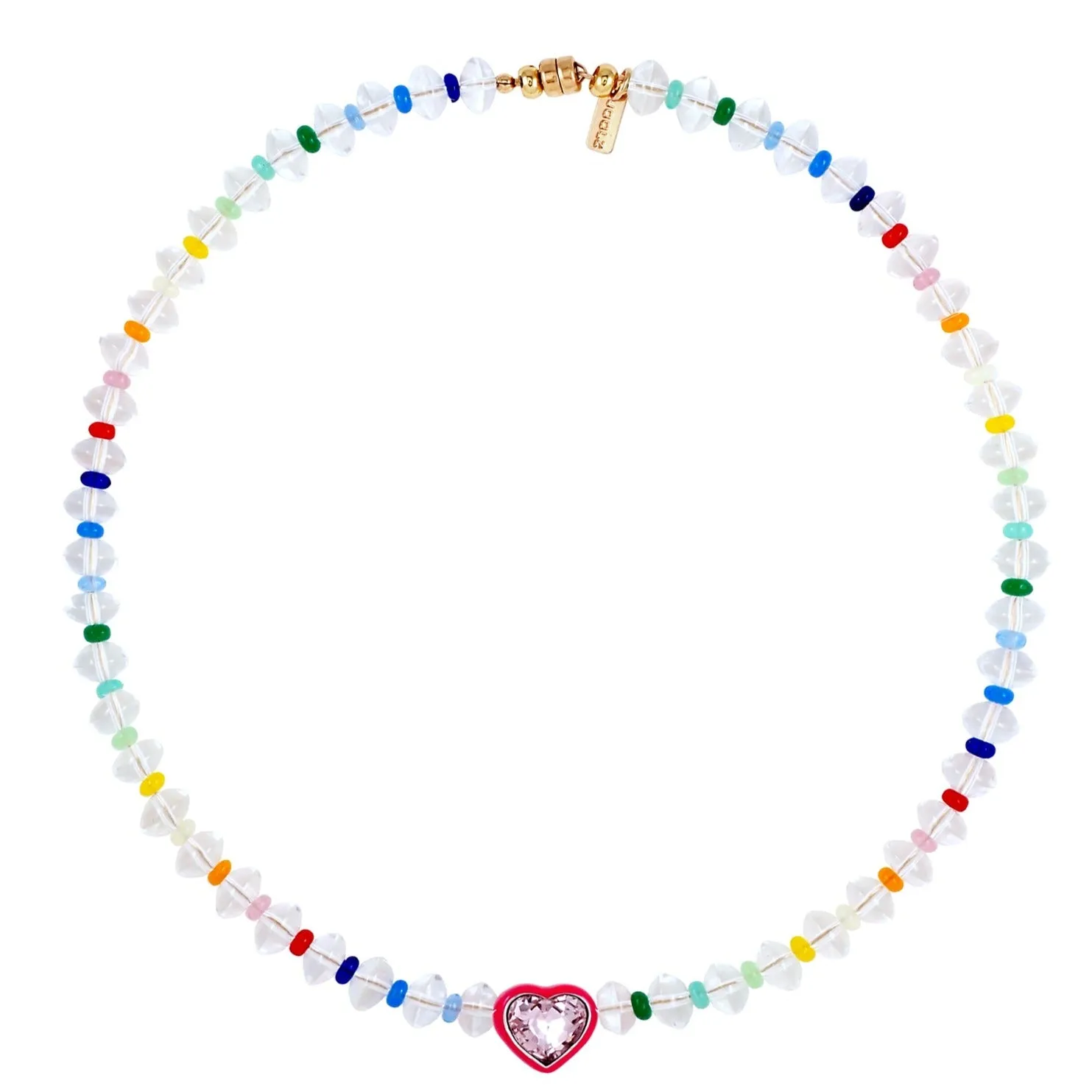 Heart Crystal Necklace