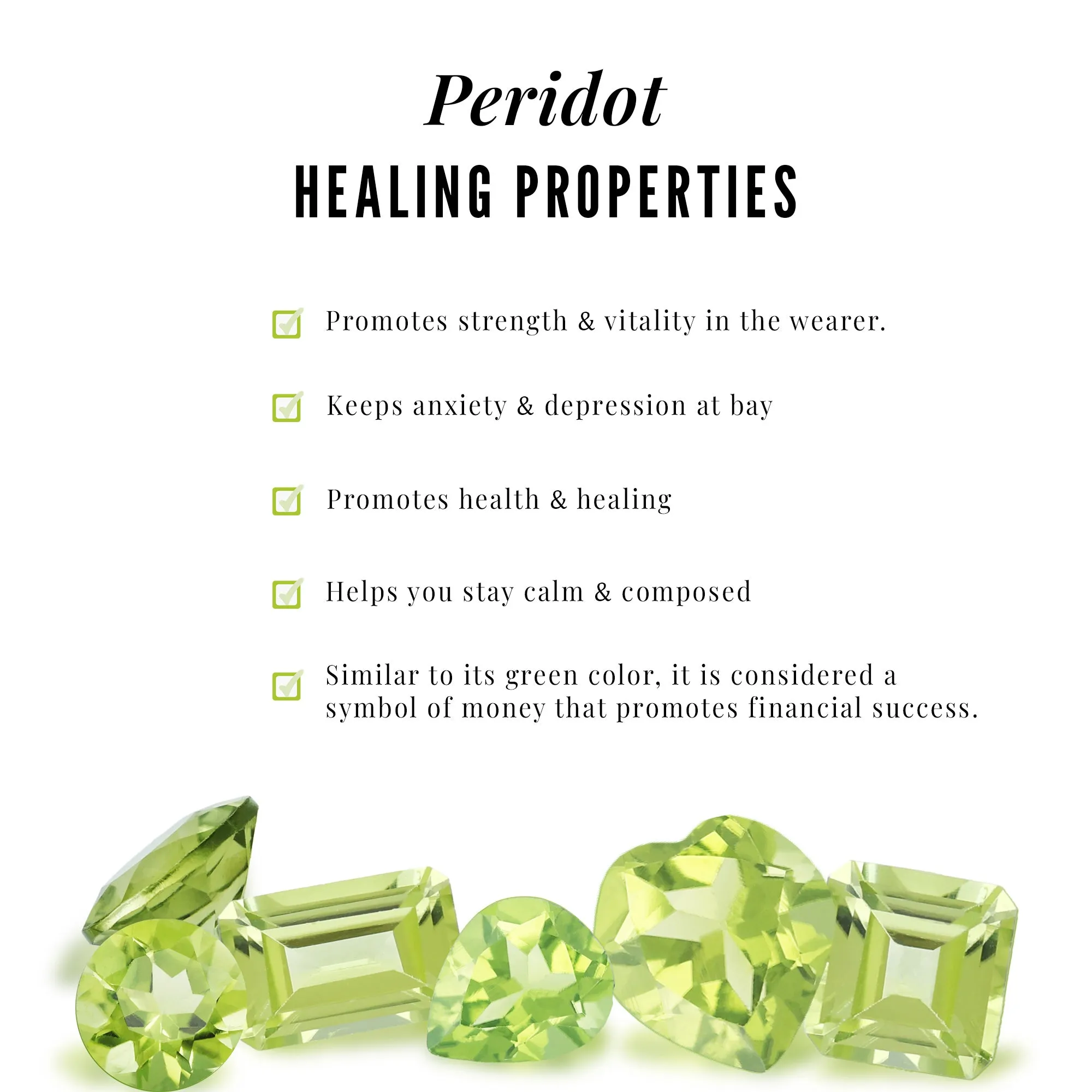 Heart Shape Peridot Solitaire Pendant with Diamond Accent Bail