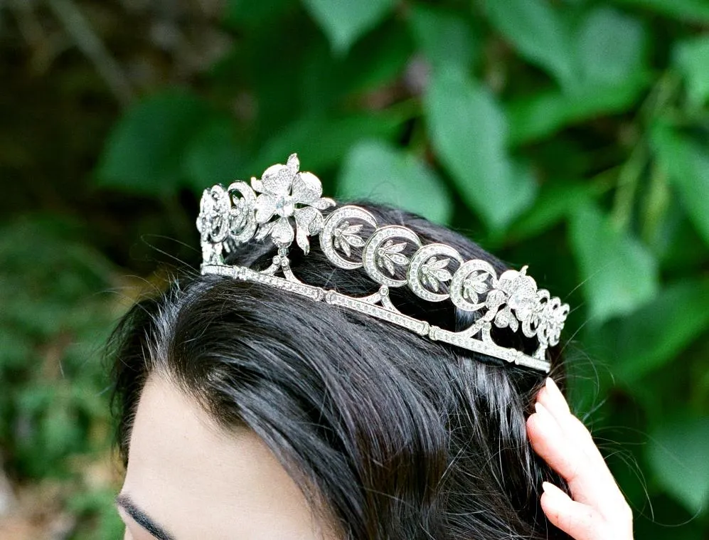 INA Art Deco Wedding Tiara