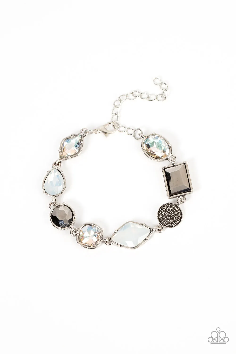 Jewelry Box Bauble - Silver Bracelet - Paparazzi Accessories