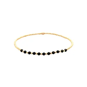 Karen Lazar Design Yellow Gold Spinel Beaded Bracelet