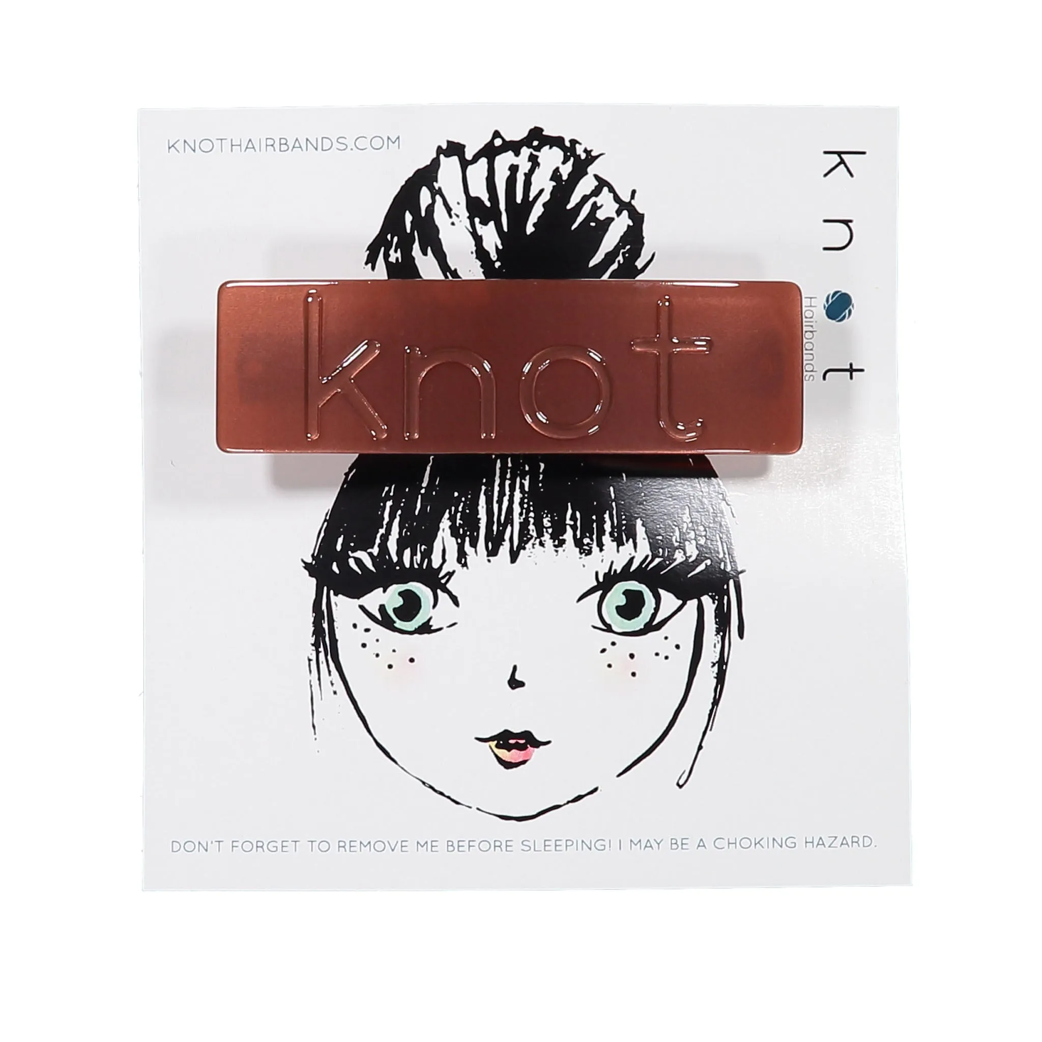 KNOT SIGNATURE BARRETTE