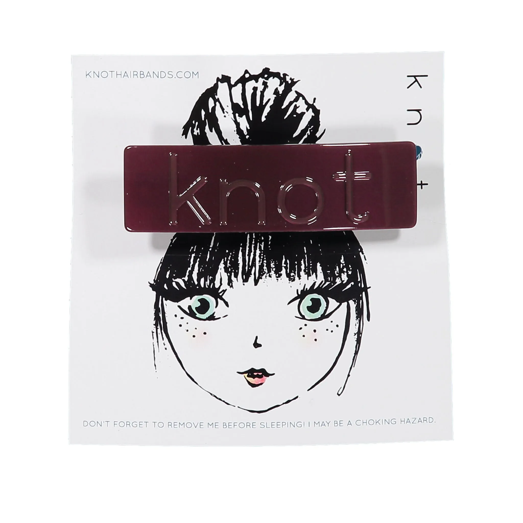 KNOT SIGNATURE BARRETTE
