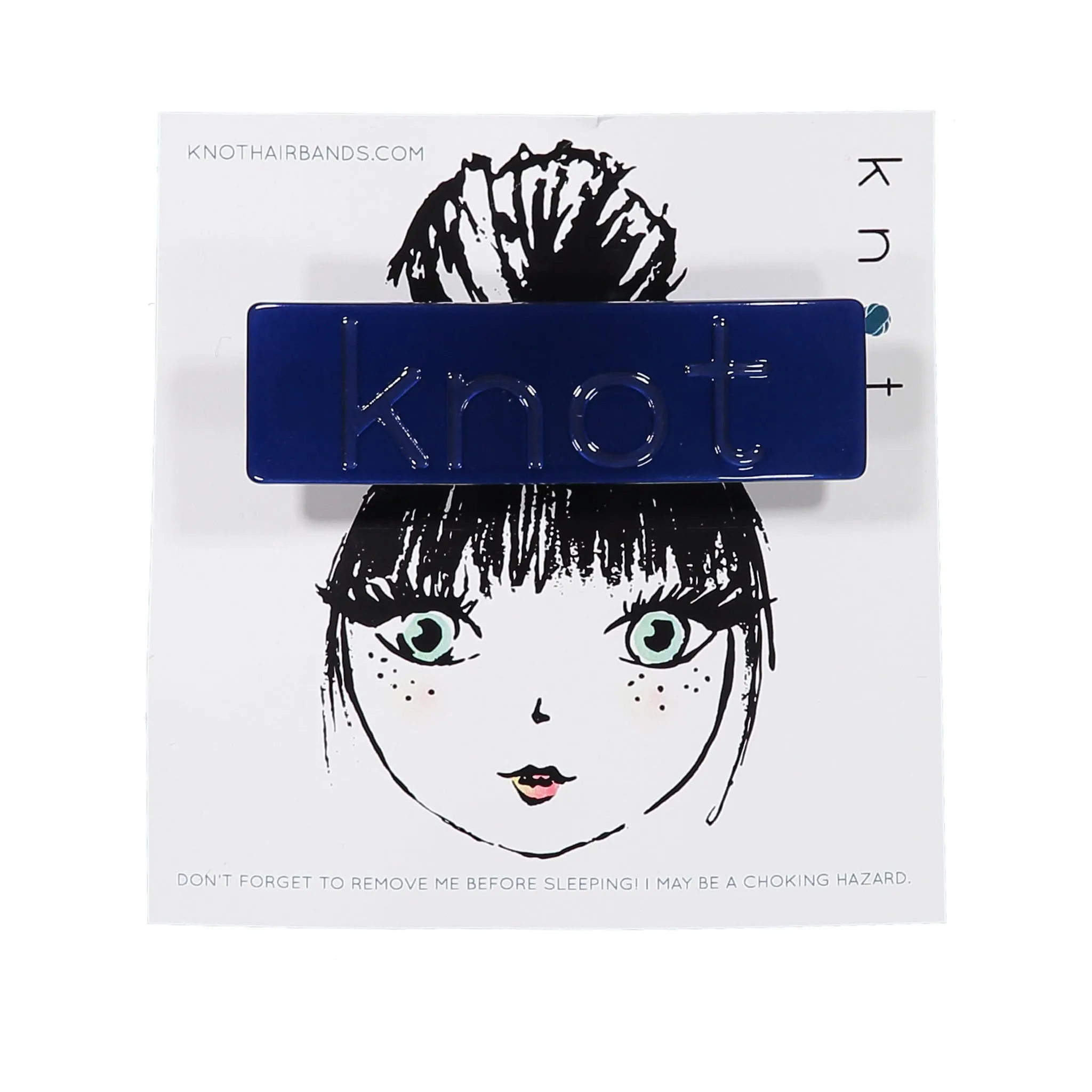 KNOT SIGNATURE BARRETTE