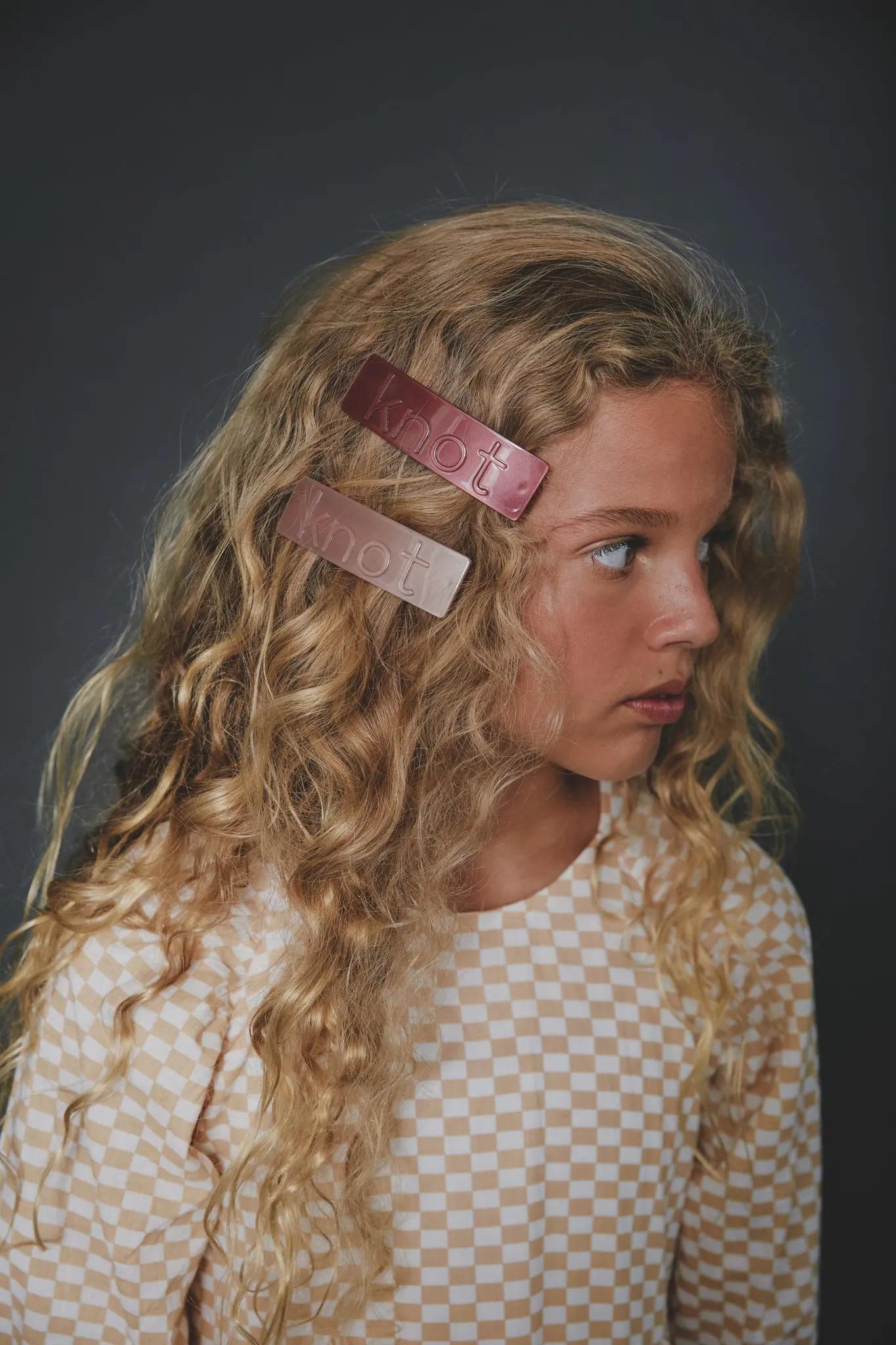 KNOT SIGNATURE BARRETTE