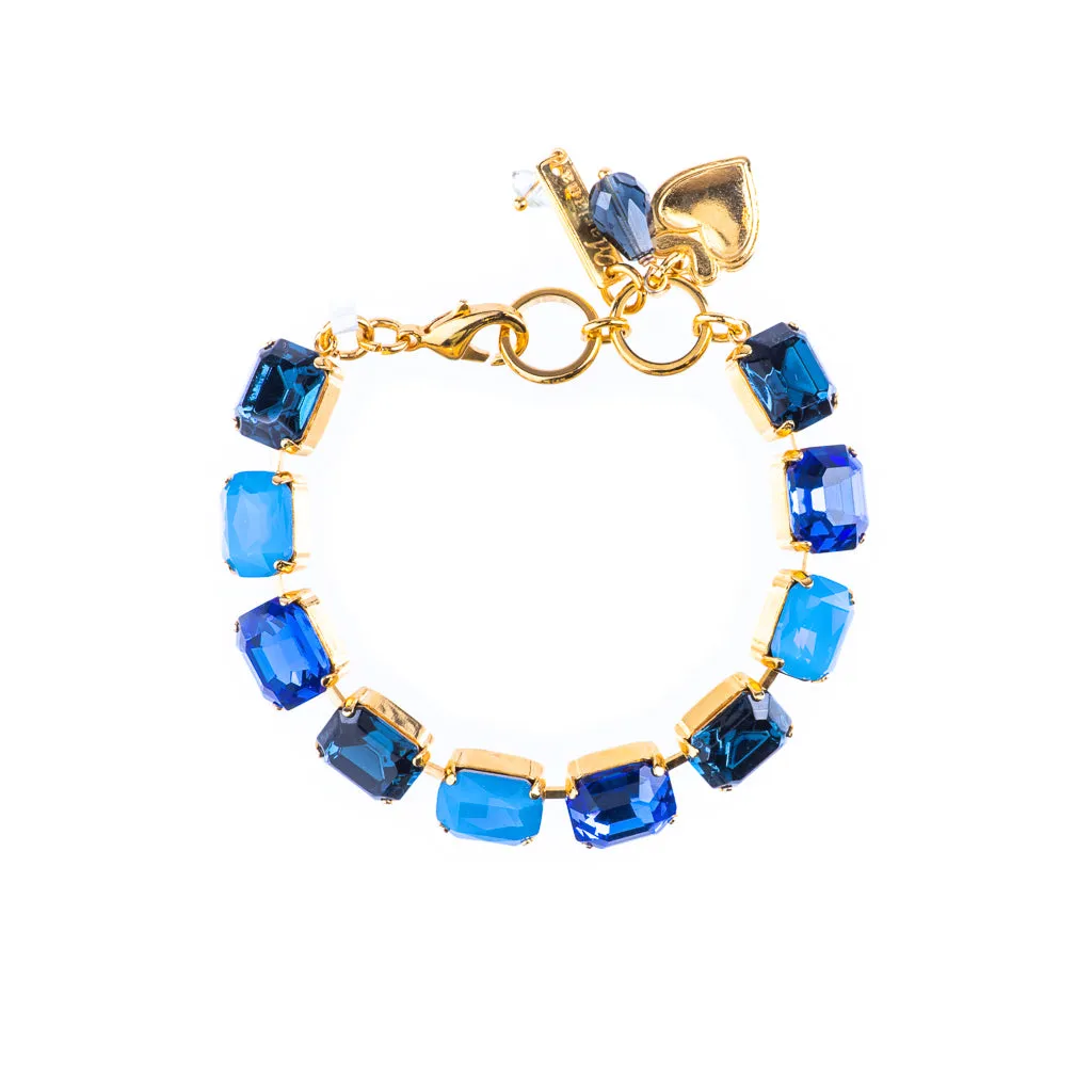 Large Emerald Cut Bracelet in "Sleepytime" *Custom*