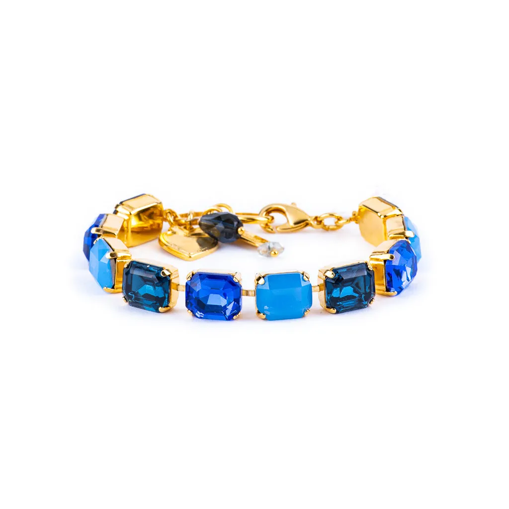 Large Emerald Cut Bracelet in "Sleepytime" *Custom*