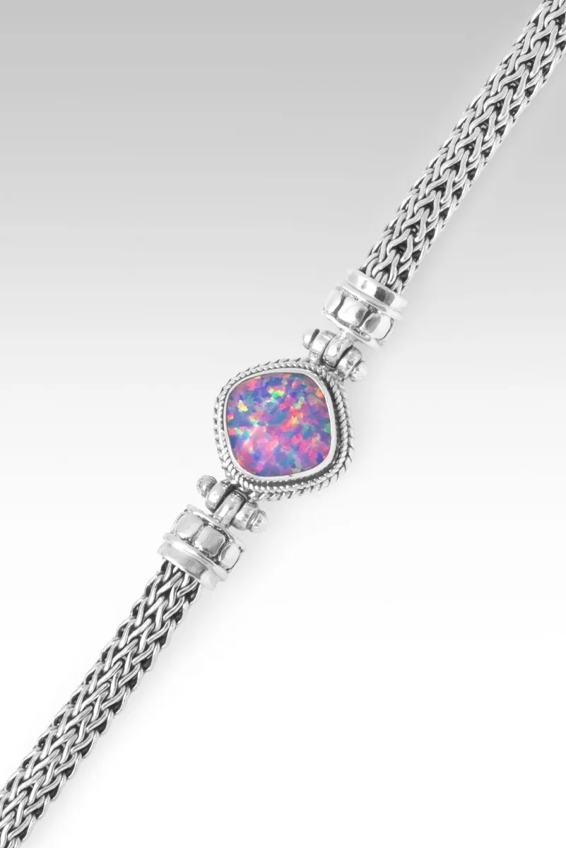 Lasting Change Bracelet™ in Multi Lavender Simulated Opal