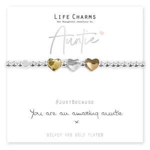 Life Charms Amazing Aunt Bracelet