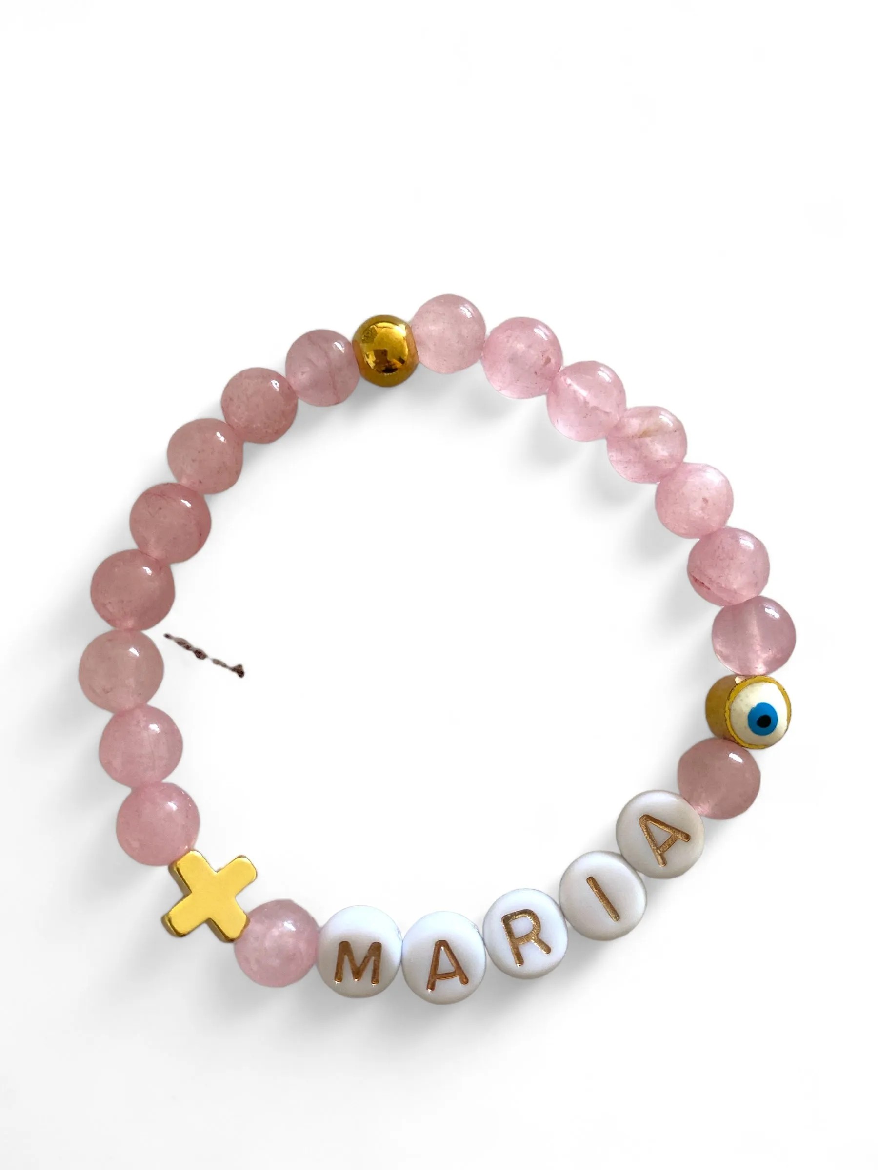 Logos, Custom Two Charms Bracelet