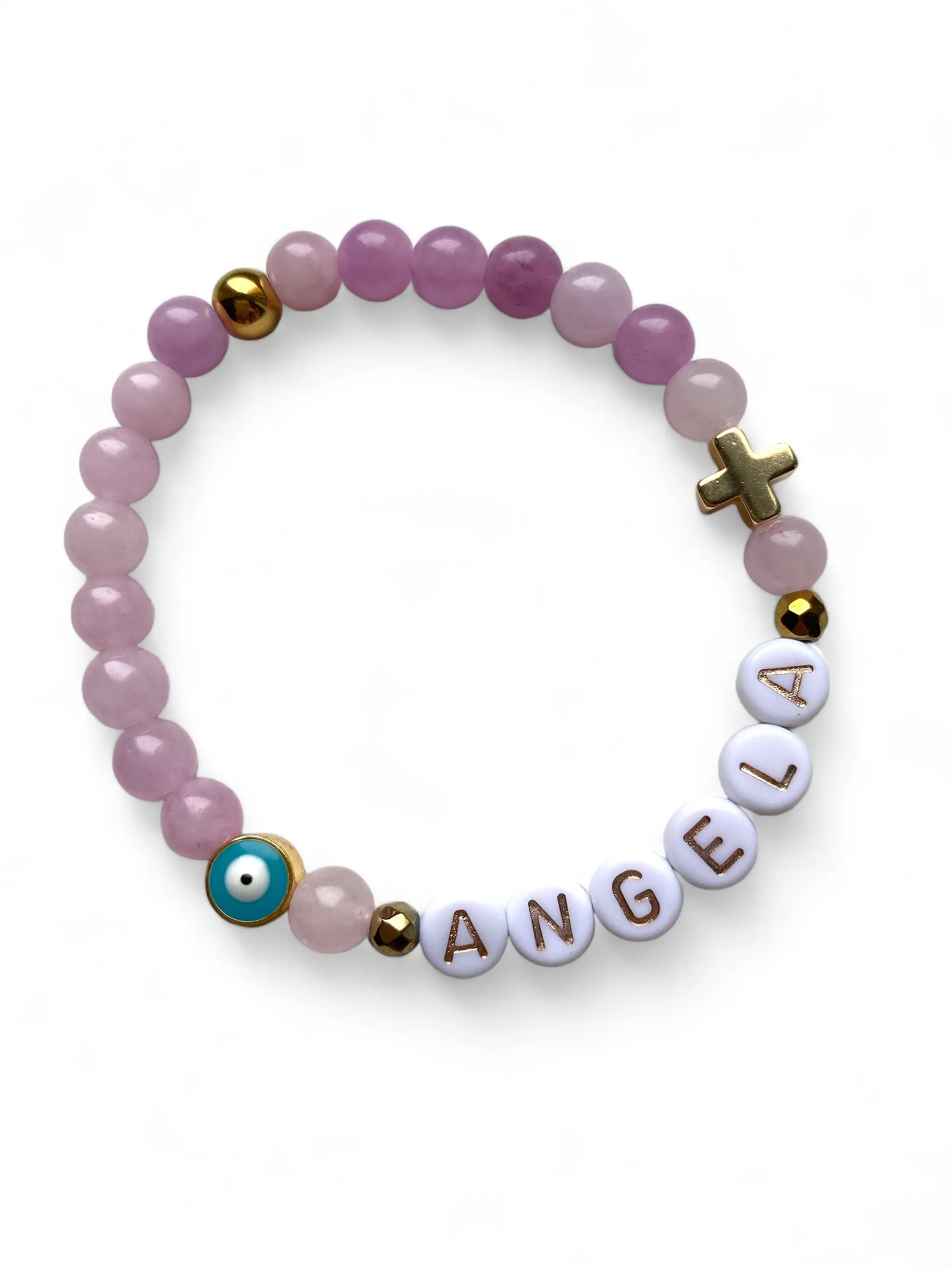 Logos, Custom Two Charms Bracelet