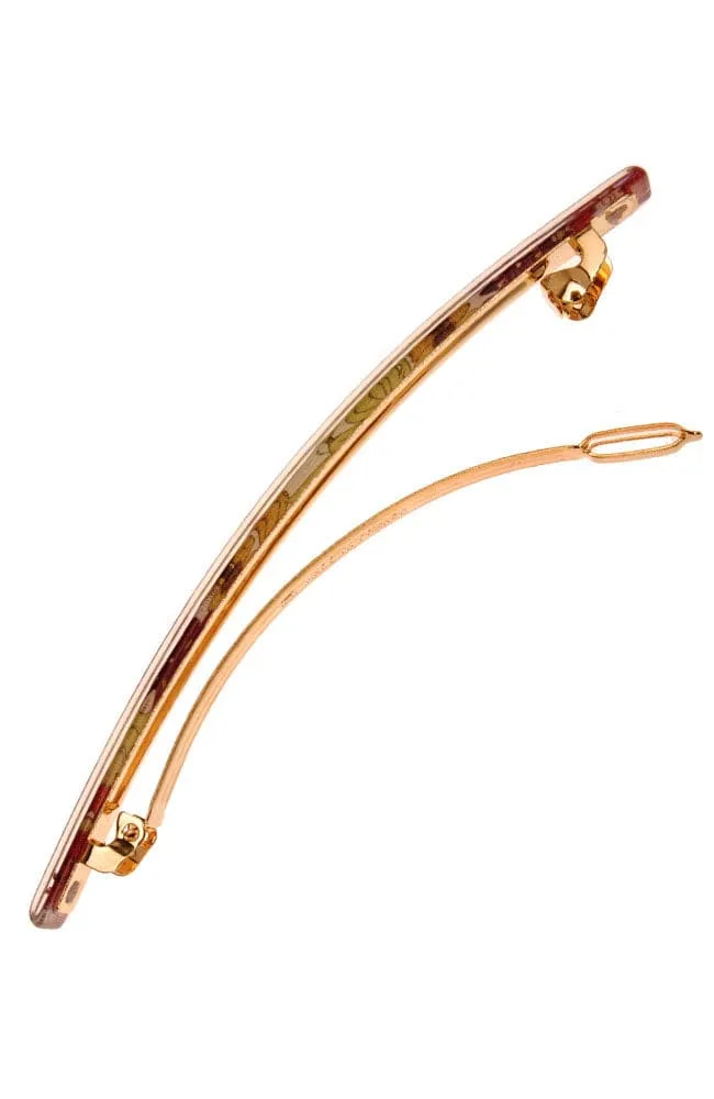 Long and Skinny Barrette - Floral Rhapsody