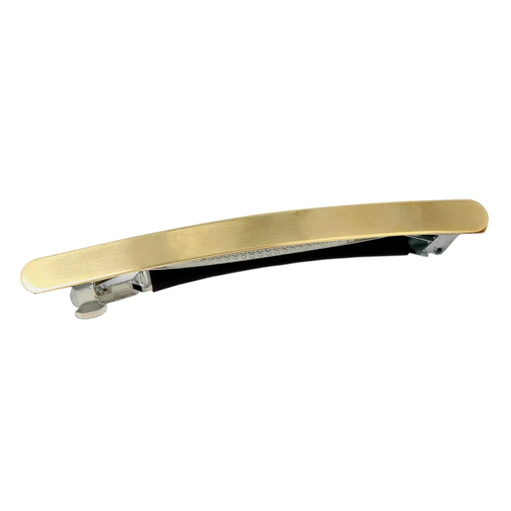Long Board Brass Barrette