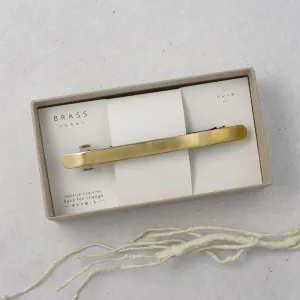 Long Board Brass Barrette