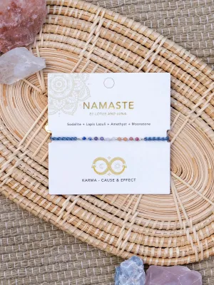 Lotus & Luna Karma Namaste Bracelet