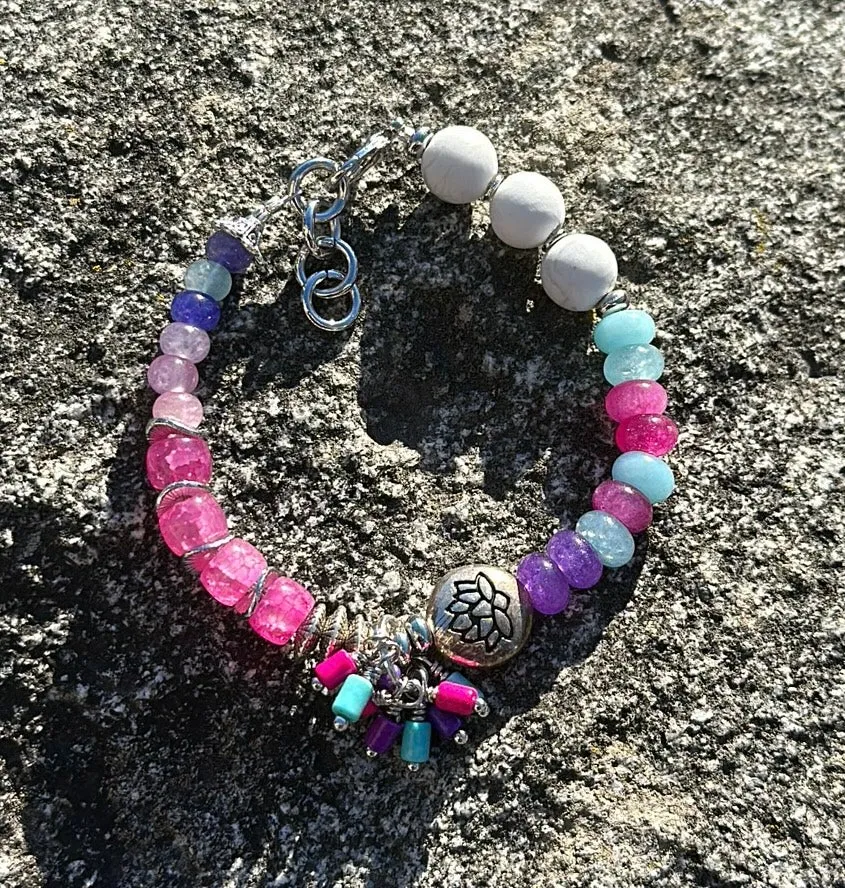 Lotus 🪷 flower bracelet