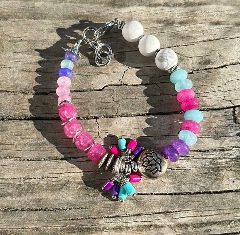 Lotus 🪷 flower bracelet