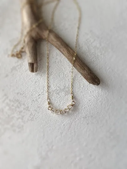 Maeve Quartz Beaded Necklace