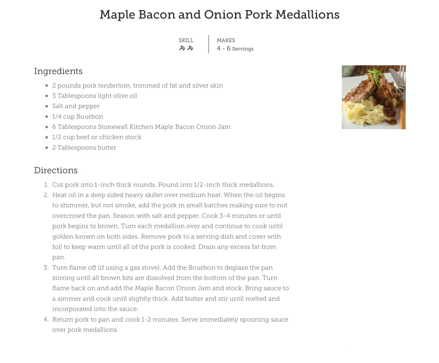 Maple Bacon Onion Jam
