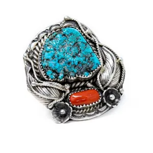 Massive 1970s Turquoise Ring
