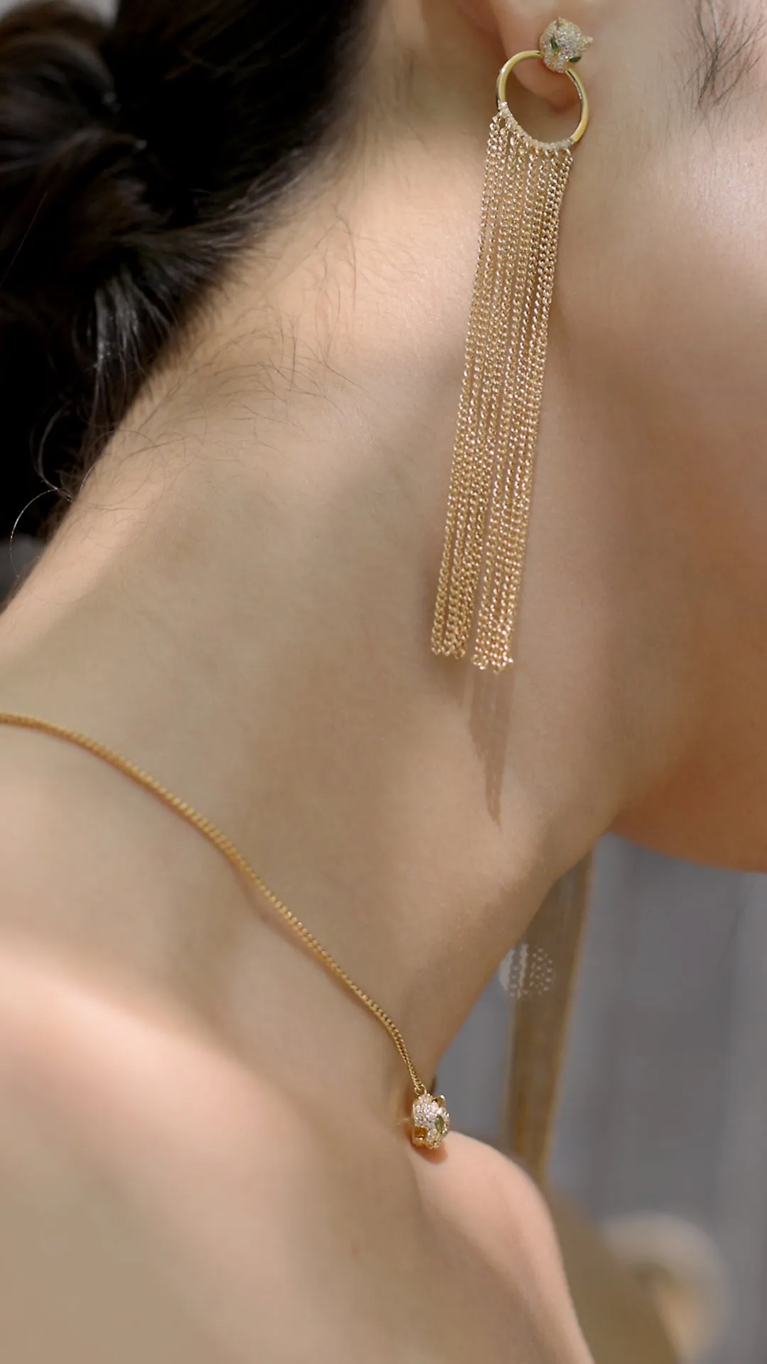Maumau Pendant Necklace 18K Gold Vermeil