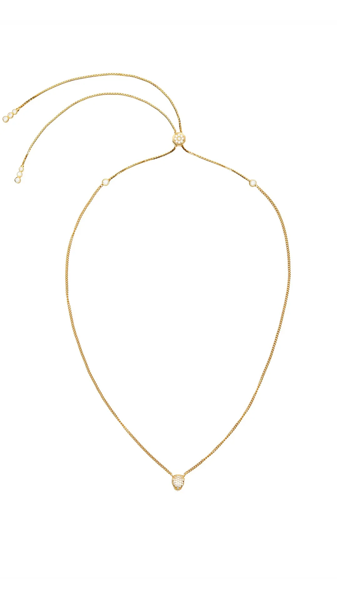 Maumau Pendant Necklace 18K Gold Vermeil