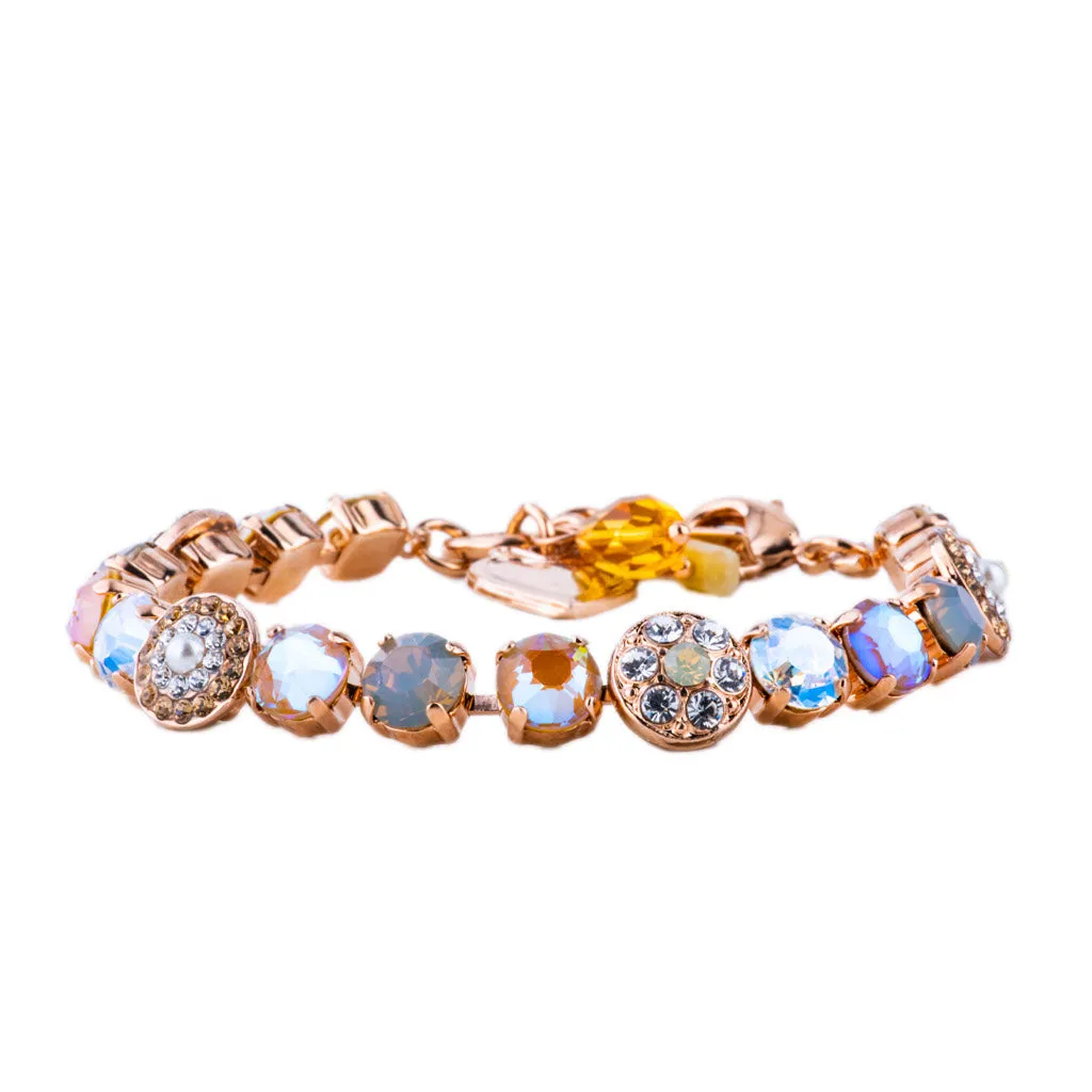 Medium Pavé Bracelet in "Butter Pecan" *Custom*