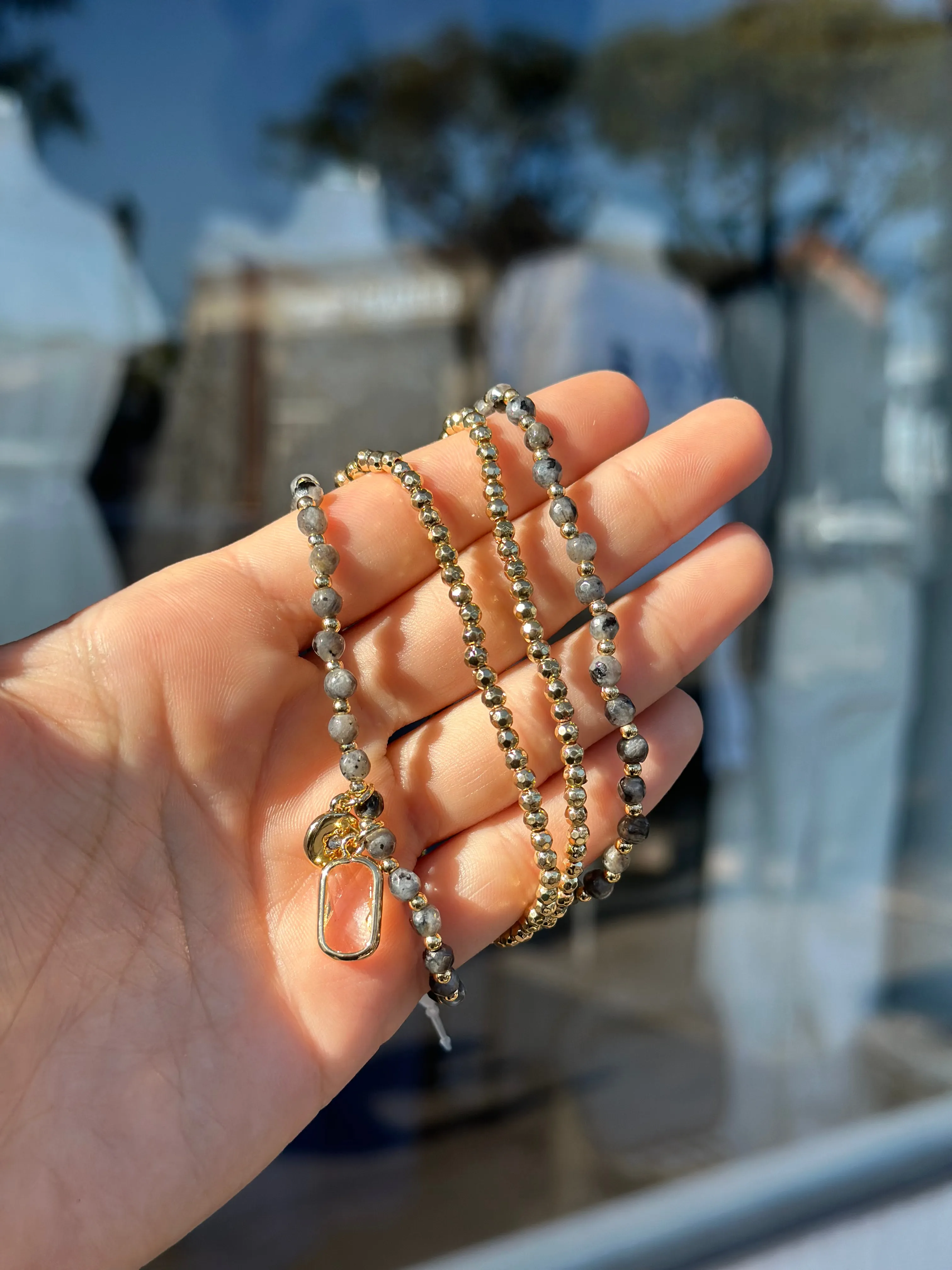 Midnight Luxe Stacked Bracelet Set