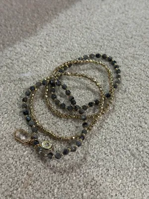 Midnight Luxe Stacked Bracelet Set Midnight Luxe Stacked Bracelet Set