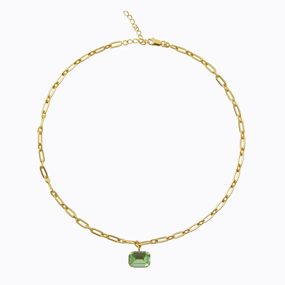 Mini Lydia Necklace / Peridot