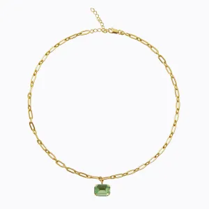 Mini Lydia Necklace / Peridot