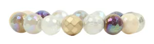 Multi Agate Stretch Bracelet