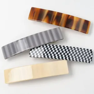 Multi Pattern Hair Barrette