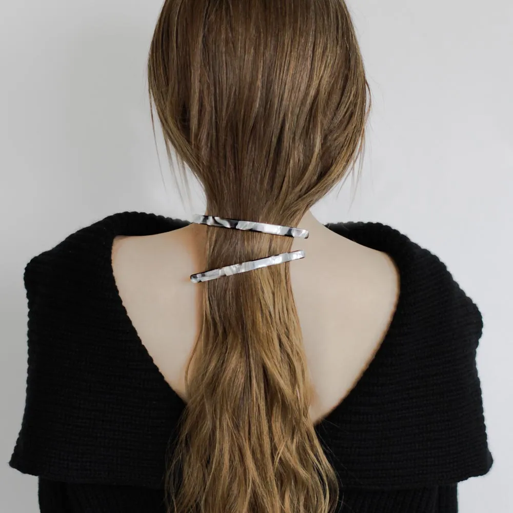 Narrow Bar French Hair Barrette