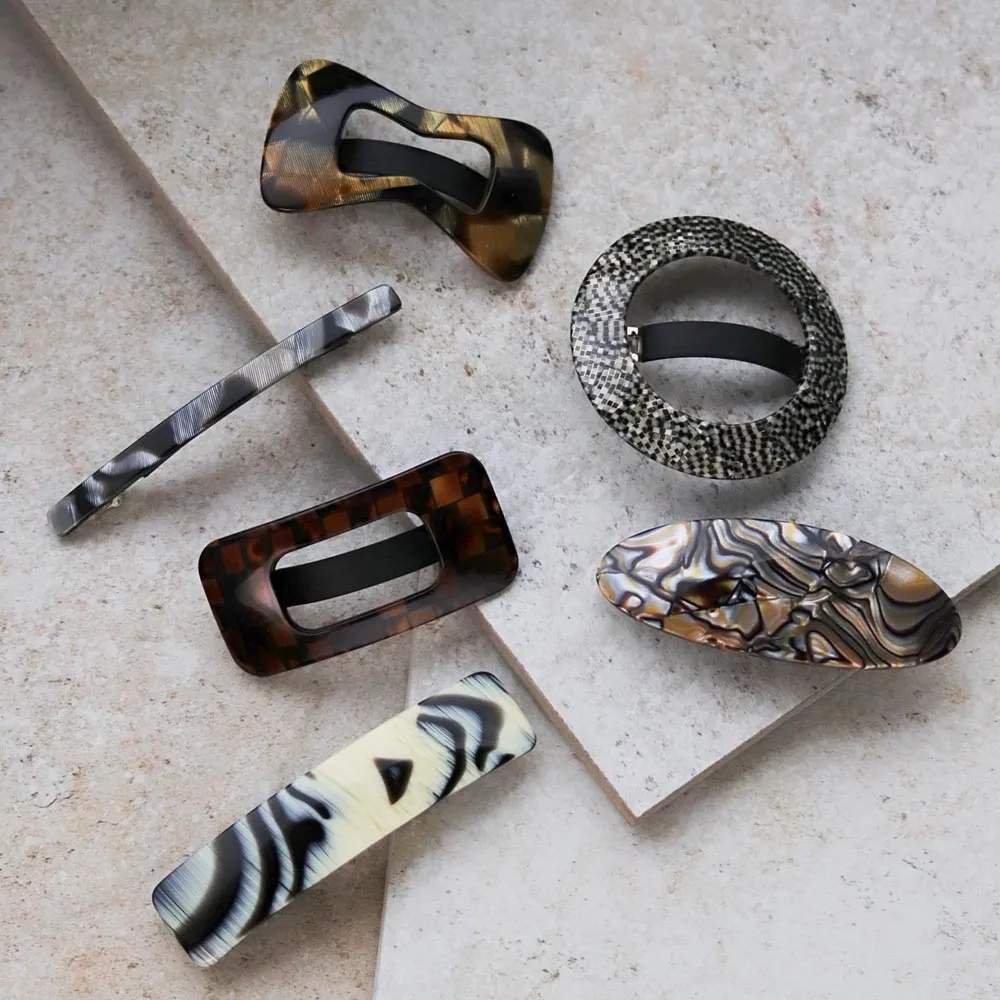 Narrow Bar French Hair Barrette