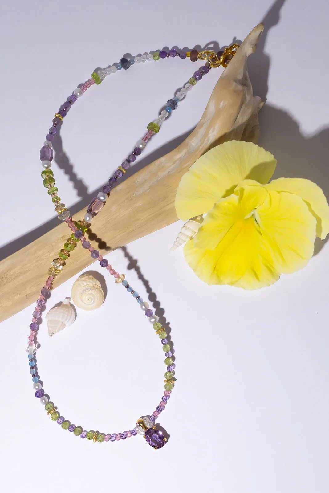 Necklace Luna Lights Amethyst Gemmy