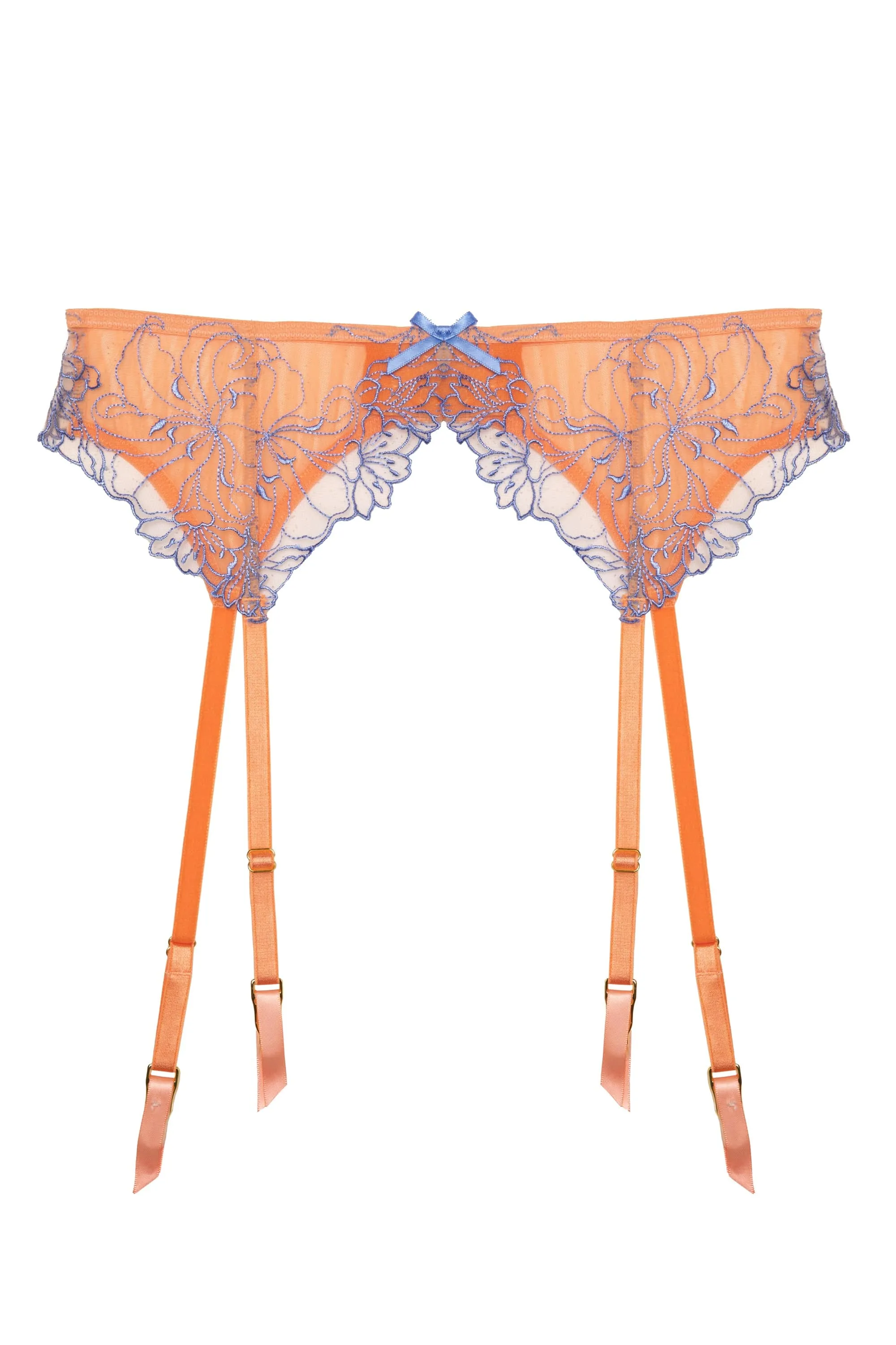 Palm Bay Embroidery Suspender Belt