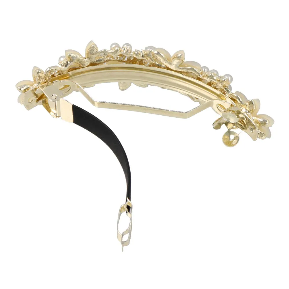 Pearly Wedding Hair Barrette