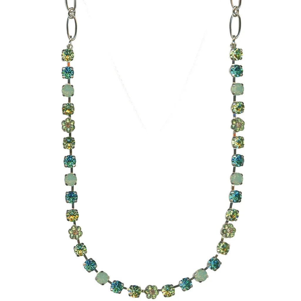 Petite Flower Necklace in "Ivy Villa" *Custom*