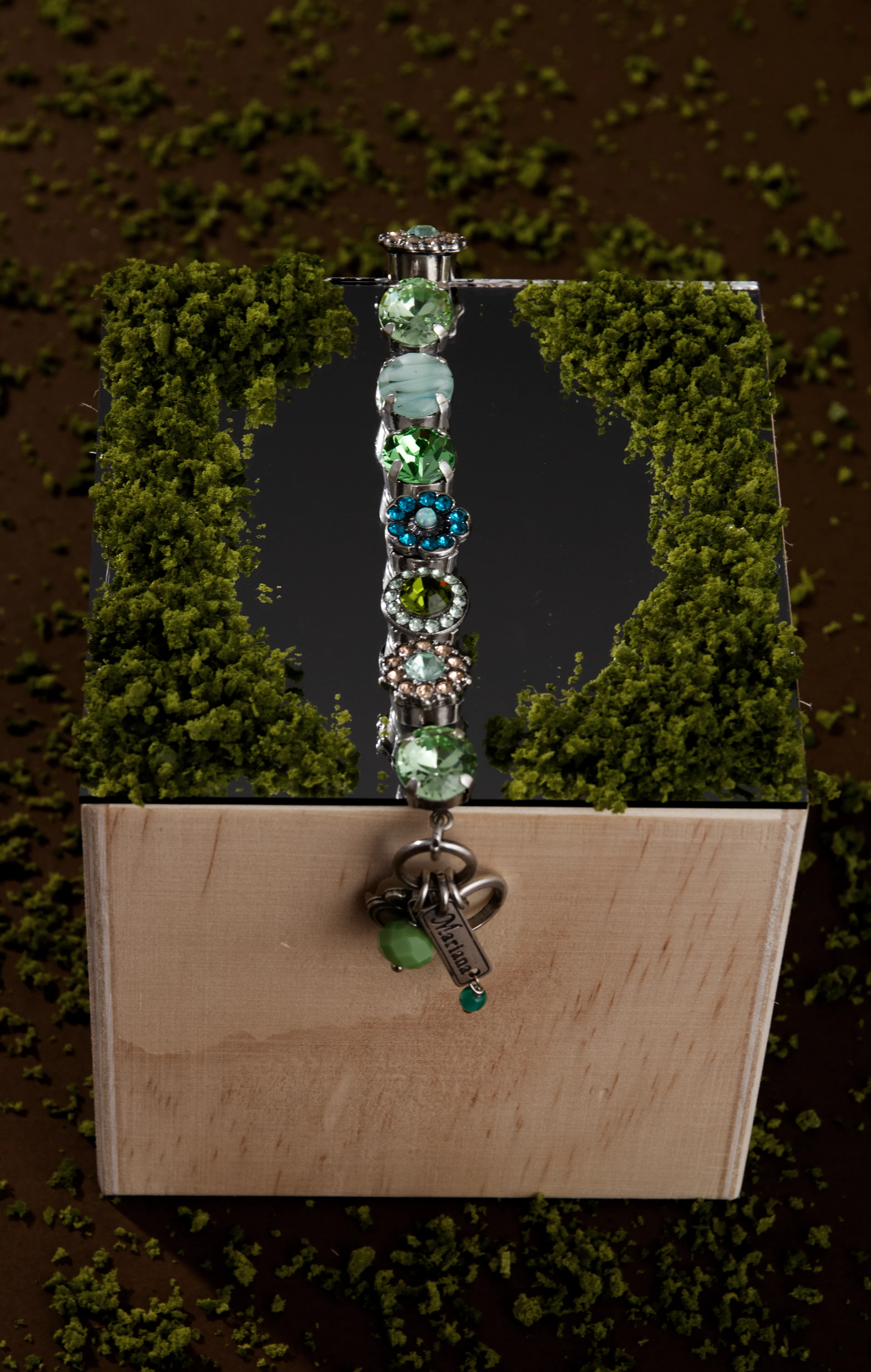 Petite Flower Necklace in "Ivy Villa" *Custom*