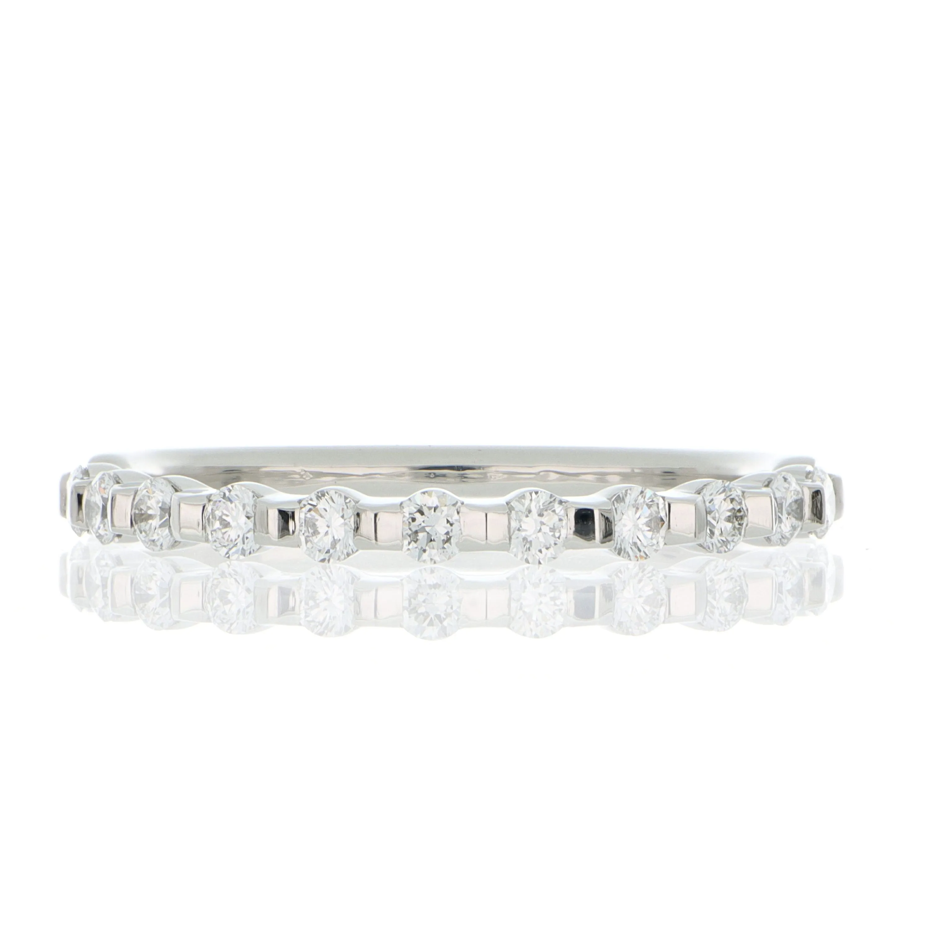 Platinum Diamond Wedding Band