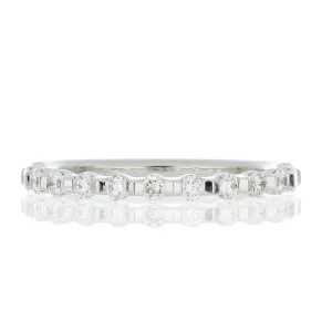 Platinum Diamond Wedding Band